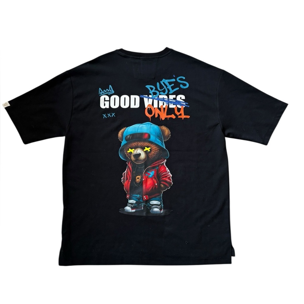 RARE Screw Da Rules Limited Edition 1 of 100 Korean Luxury Streetwear Bear Tee